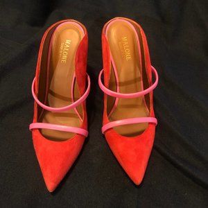 Malone Souliers Maureen Pumps / Red & Pink / 39